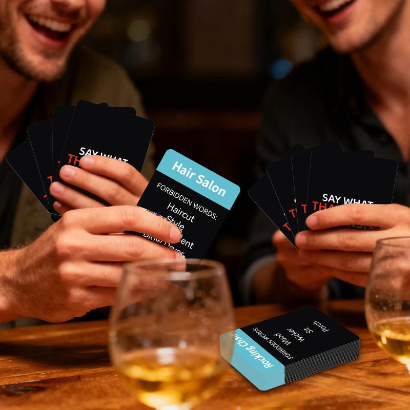 New 50-card adjective board game toy card party gathering multiplayer interactive card toy for couple adults