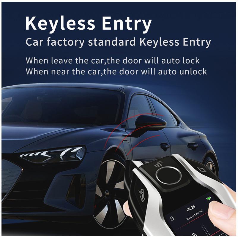 Joysync Smart Car Key LCD Screen with Remote Keyless Entry 2" HD Touchscreen 12 Languages Supported for Toyota Honda Nissan Car Trunk Joysync Smart Car Key LCD Screen with Remote Keyless Entry 2" HD Touchscreen 12 Languages Supported for Toyota Honda Nissan Car Trunk