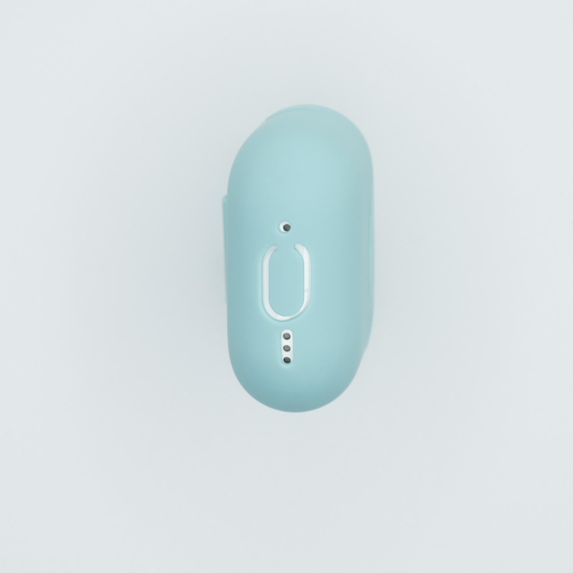 Slim Fit Smooth Silicone Earbuds Case, Ultra-Light and Shockproof with Wireless Charging Support for Daily Use, Protection