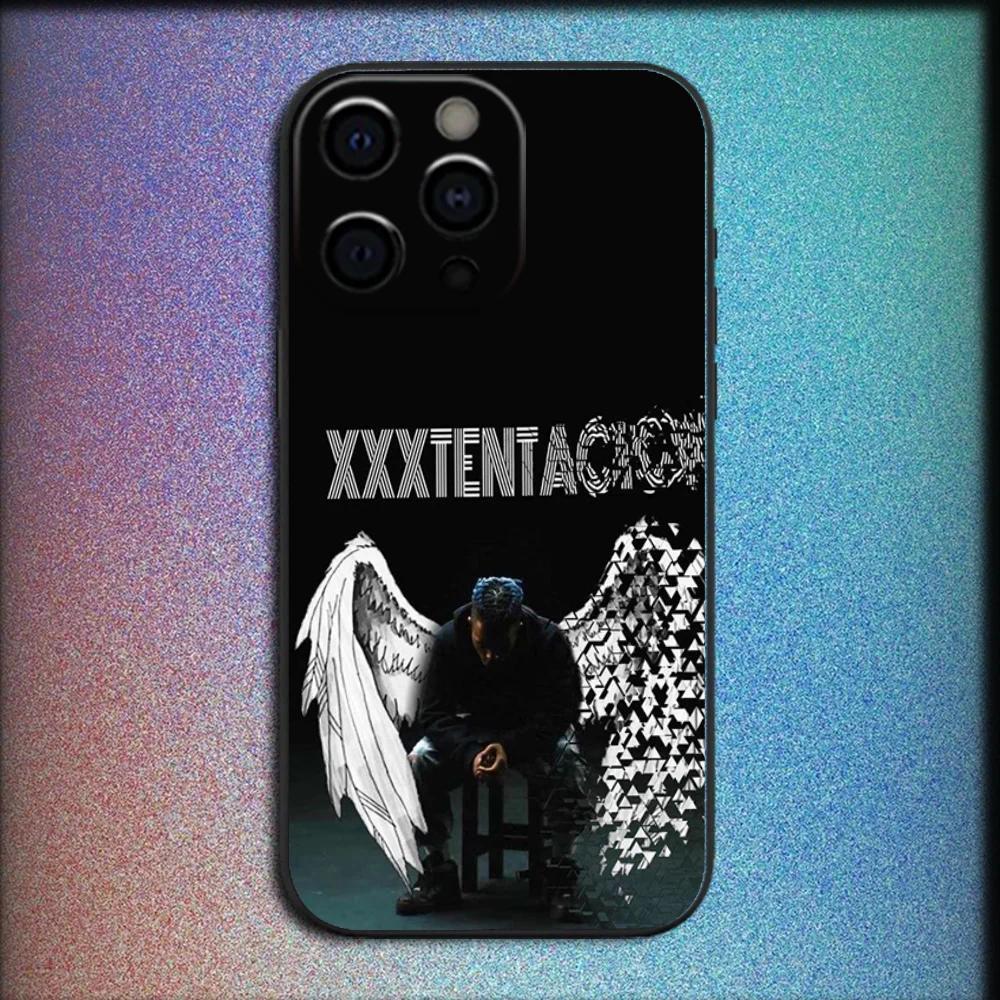 Rapper X-XXXTentacionS phone Cases For iPhone12-17 Promax Pro Plus,It's a great gift for a good friend, suitable for holidays, birthdays, and partie
