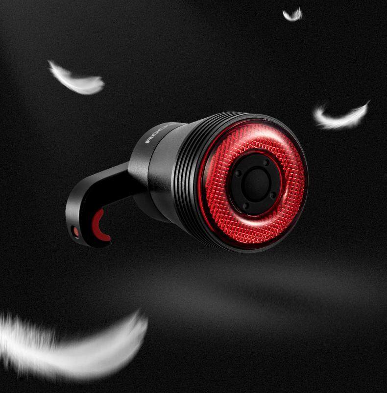 ROCKBROS Bike Tail Light Smart,Brake Sensing Bicycle Rear Lights for Night Ride,Ultra Bright LED Back Lights,Type C USB Rechargeable,IPX6 Waterproof,Cycling Safety Taillight Accessories