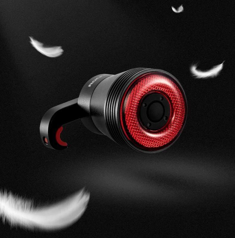 ROCKBROS Bike Tail Light Smart,Brake Sensing Bicycle Rear Lights for Night Ride,Ultra Bright LED Back Lights,Type C USB Rechargeable,IPX6 Waterproof,Cycling Safety Taillight Accessories