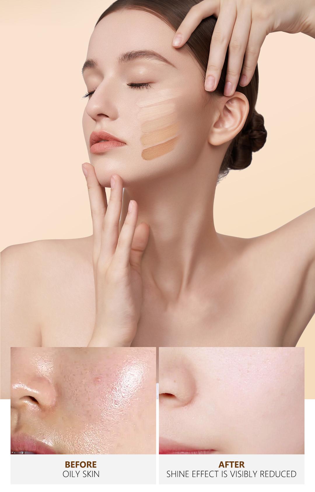 "True Match Foundation Bundle: Hydrating Matte Liquid Foundation and Concealer - Perfecting Makeup with Tinted Serum for a Flawless Finish skintint Cosmetic Moisturizer Moisture