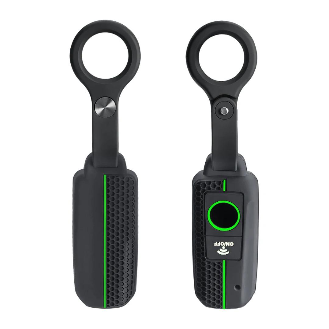 Silicone Key Cover for Yamaha TMAX530/560DX SX 17-25 Models Custom Keychain Vintage Style Motorcycle Key Holder