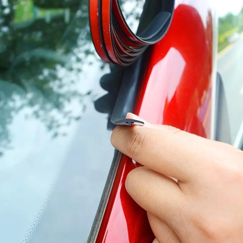 Car Rubber Seal Strip, Edge Seal for Car Roof Windshield, Window Seal Protector, Automotive Rubber Sealing Gel, Essential Car Accessories