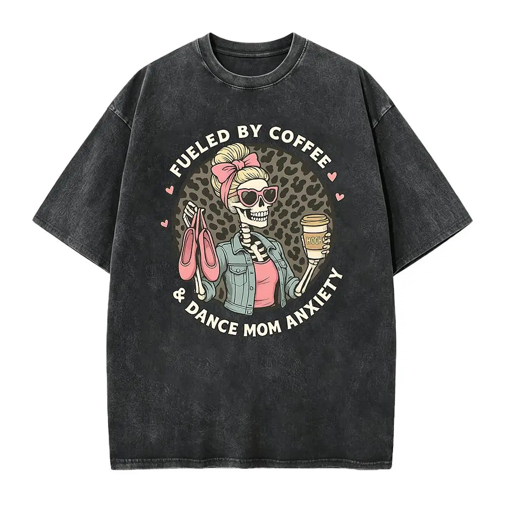 Skeleton Dance Mom Shirt, Dance Mom Life Coffee Dance Tee, Dance Comp Tshirt, Ballet Dance Mom Apparel, Dance Gift For Mom, Holiday Outfit
