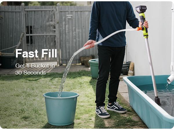 [2025 Enhanced] Cordless Stick Pump,2x4000mAh Batteries, 720GPH High-Pressure Stick Pump, 32FT Lift Height, Suitable for Diesel Transfer/Swimming Pools/Gardens/Ponds/Boats/Motorhomes #dieseltransferpump #kerosenetransfer#waterpump #stickwatertransfer