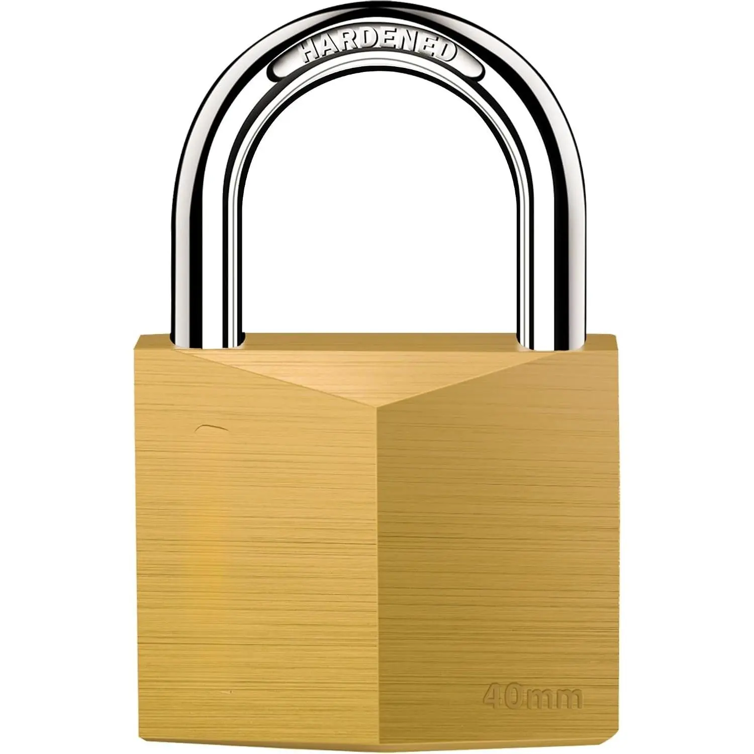 Keyed Padlock 3  Outdoor Solid Brass Lock 1.1" Shed Gate Hasp