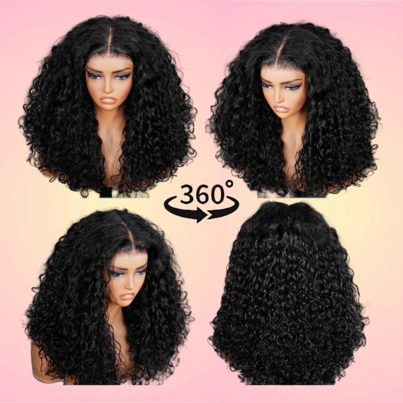 [NEW IN] BangJazz Water Wave Ready to Wear 7x5 Glueless Wigs Pre Cut Lace 250% Density Human Hair WIg Pre Plucked For Women #FallFreshness Outdoorfun