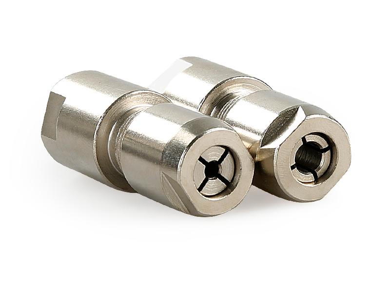 LOZLIN 3MM/6MM (1/8"/1/4") Angle Grinder to Straight Grinder Conversion Kit - Dual Collet Grinding Head for Carving/Polishing/Cutting, Compatible w/ Standard Angle Grinders Power Tools Hardware Adapter