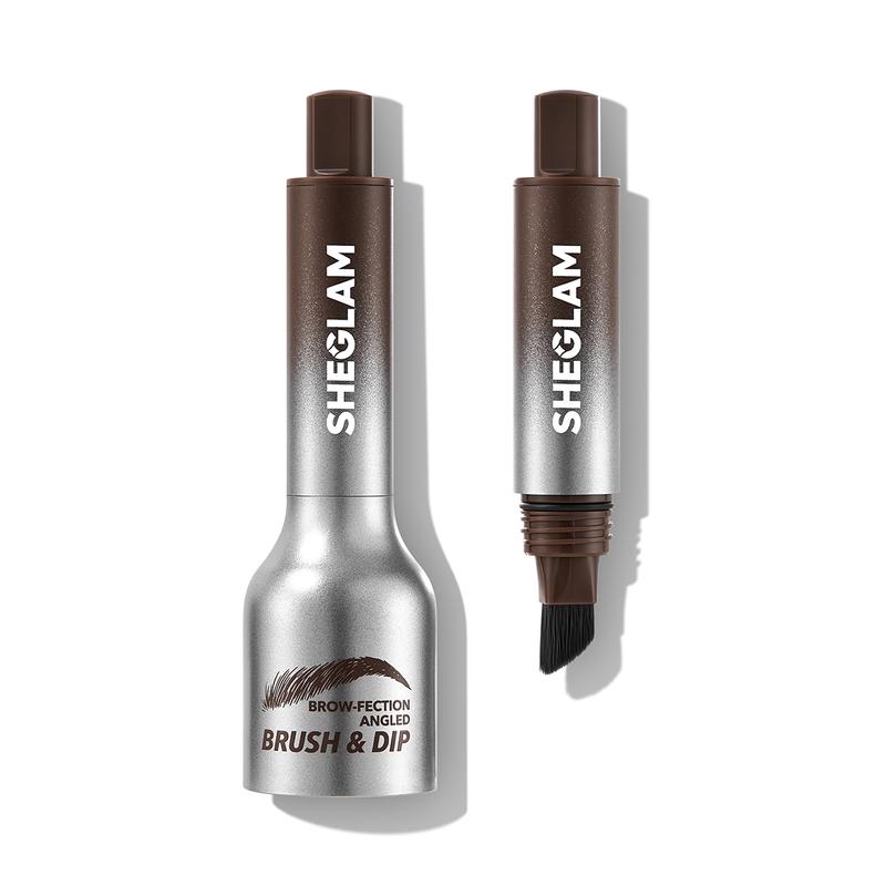 SHEGLAM Brow-fection Angled Brush & Dip-Chocolate Eyebrow Pencil Set Eyebrow Makeup Products