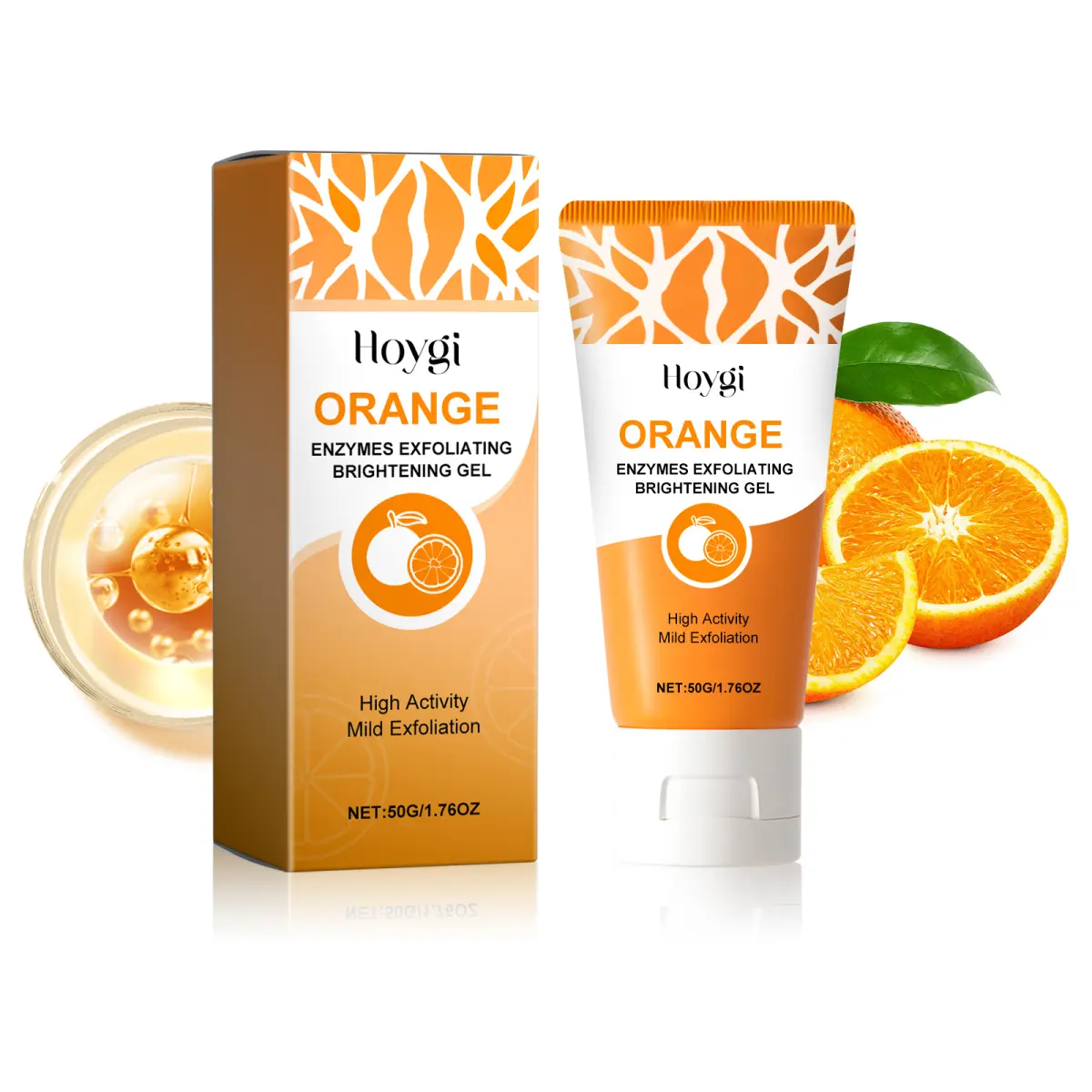 1pc, Exfoliating Blackhead Gel, Pore Cleansing Gel, with Protease and Niacinamide, Gentle Facial Scrub, Helps Smooth Skin, Exfoliator Gel