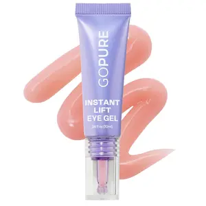 goPure NEW Instant Lift Eye Gel - For the look of Puffiness & Bags, Wrinkles, Fine Lines and Dark Circles, Anti Aging Skin Care for Men & Women with Collagen Targeting Biotech Under Eye Brightener