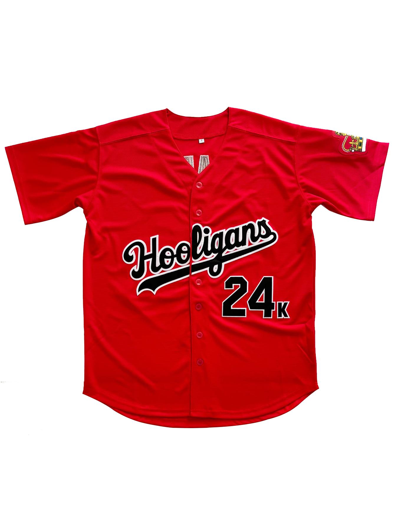 Men's 24K Mars Hooligans Hip Hop Rap UnisexBaseball Jersey