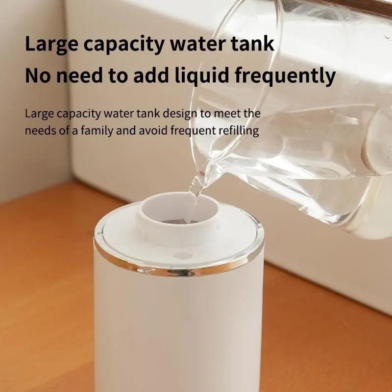 Automatic Wall-Mounted Soap Dispenser with Infrared Sensor, Foam and Hand Sanitizer Machine, USB Charging, Home Bathroom Hygiene Accessory