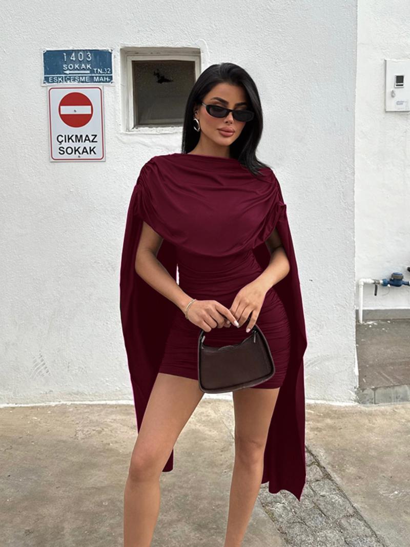 Women's Plain Dress, Elegant Sleeveless Short Dress for Party Club Dating Formal Wear, Ladies Clothes