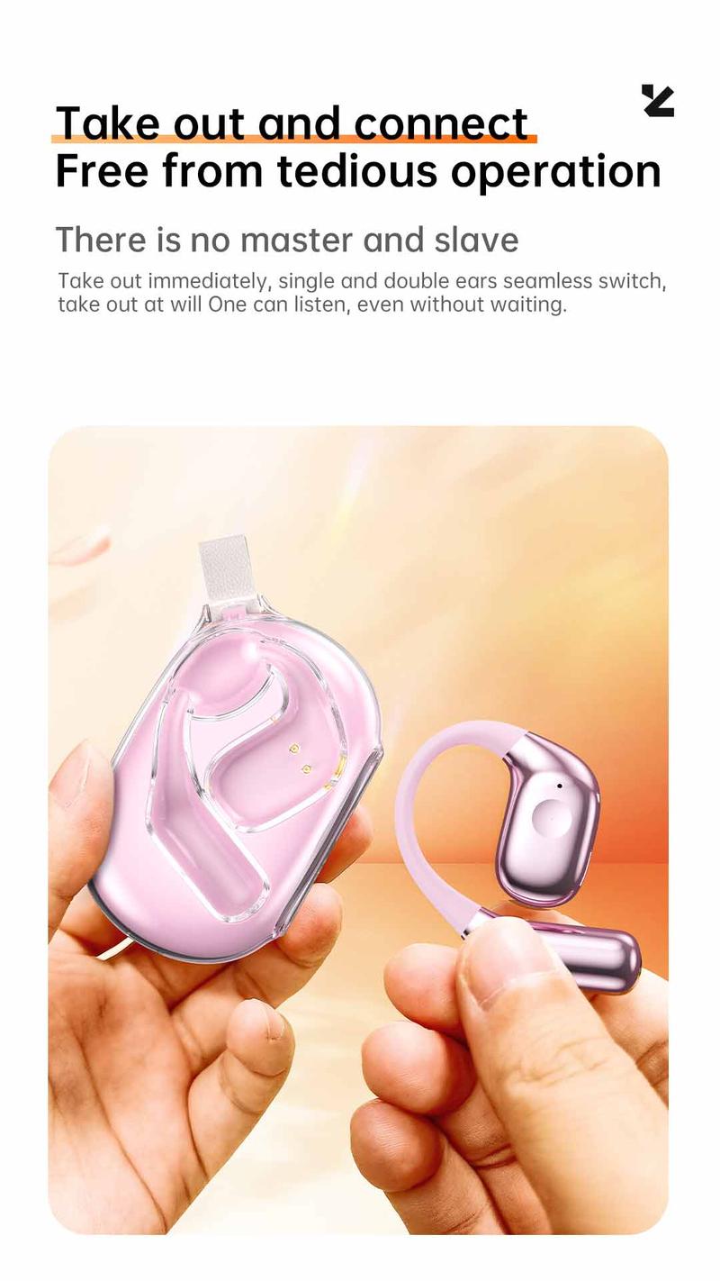 S200 OWS ultra Open earbuds wireless 8d audio ear cleaner headphones Sports Bluetooth Earphone Headset Electronic