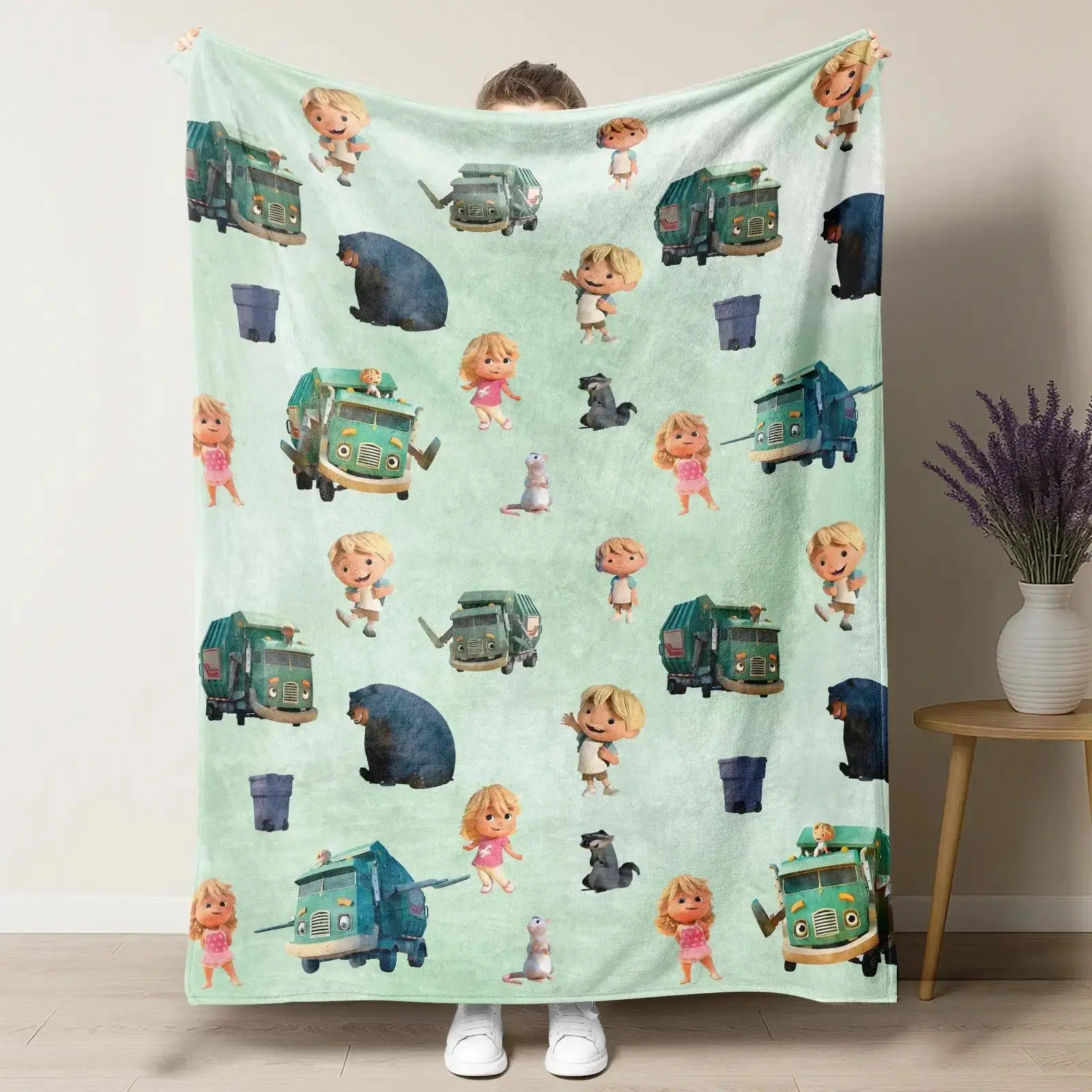 6-Single Sided Printing Lightweight blanket