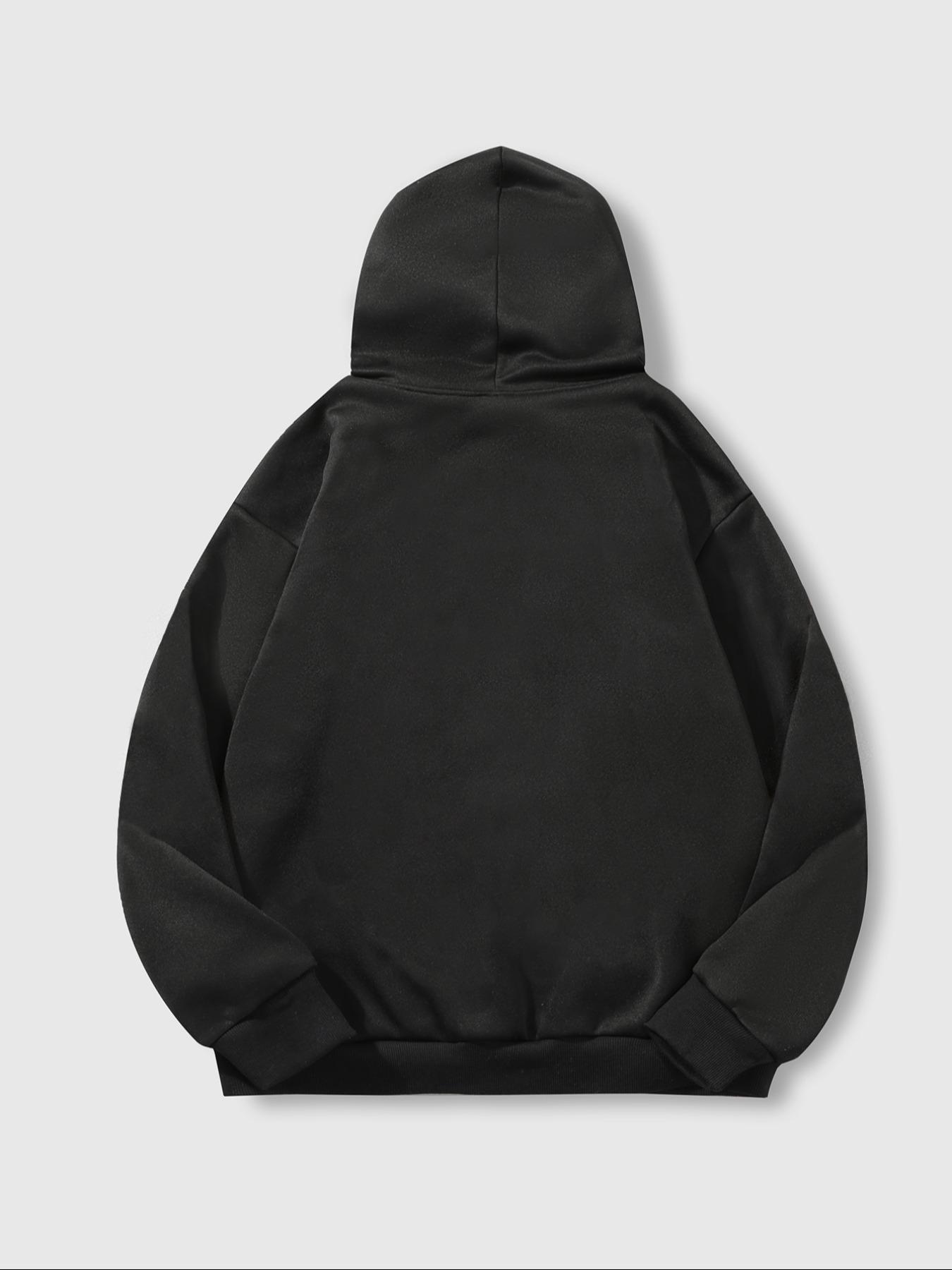 TikTok Trending Streetwear Set, Black Hoodie Long Sleeves & Pants with "Future" Graphic Print, Perfect for Black Friday & Cyber Monday Deals, Ideal for Casual Outfits During TikTok Shop Black Friday Sales and Christmas Gift Ideas