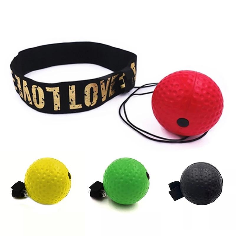 Head-Mounted Boxing Reflex Ball, Multiple Difficulty Levels, Speed Training Tool for Quick Reactions & Fighting Skills, Boxing Speed Trainer