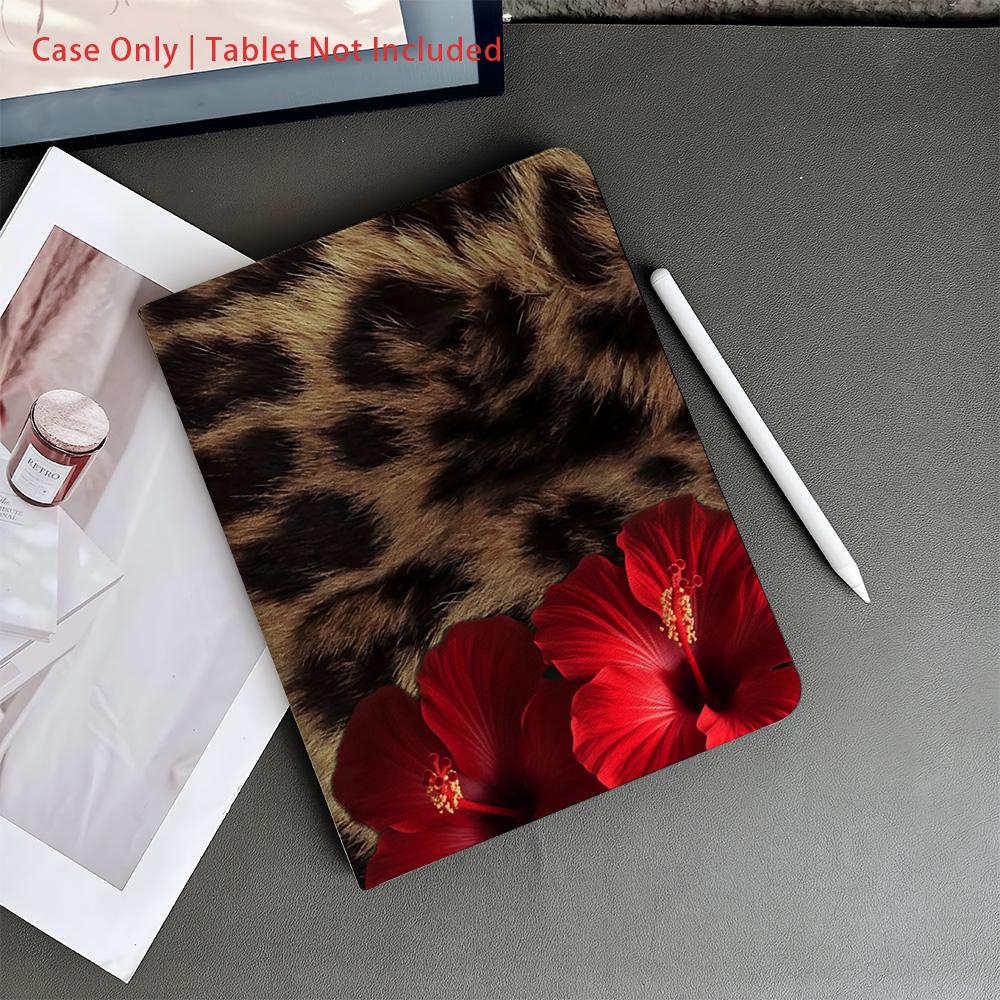 Case for ipad,A book-style tablet case Leaf Print Cover compatible with ipad 10th generation,for iPad Air(M2)/for iPad Pro(M4)/air4/5/6/pro10.5/2022/2021/2024/12.9/mini7/2019/,air m3/a16 2025, Tablet Protective Cover