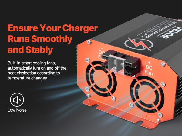 VEVOR 12V 20A DC to DC Battery Charger, 250W, On-Board Battery Charger for Lead-Acid, Lithium, AGM, GEL, and Flooded Batteries, Smart Multi-Stage Charging, for RVs, Commercial Vehicles, Boats, Yachts VEVOR 12V 20A DC to DC Battery Charger, 250W, On-Board Battery Charger for Lead-Acid, Lithium, AGM, GEL, and Flooded Batteries, Smart Multi-Stage Charging, for RVs, Commercial Vehicles, Boats, Yachts