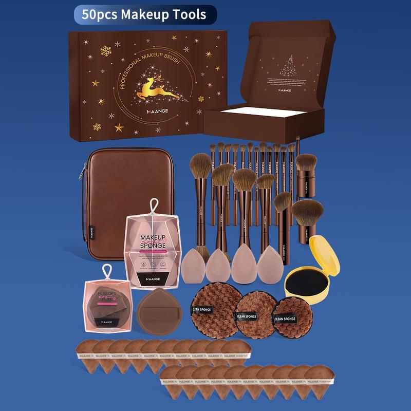 MAANGE Multifunctional Soft Makeup Brush Set, Professional Grade for Powder, Liquid and Cream Cosmetics, Essential Makeup Tools for Women #TOP PICKS MAANGE Multifunctional Soft Makeup Brush Set, Professional Grade for Powder, Liquid and Cream Cosmetics, Essential Makeup Tools for Women #TOP PICKS