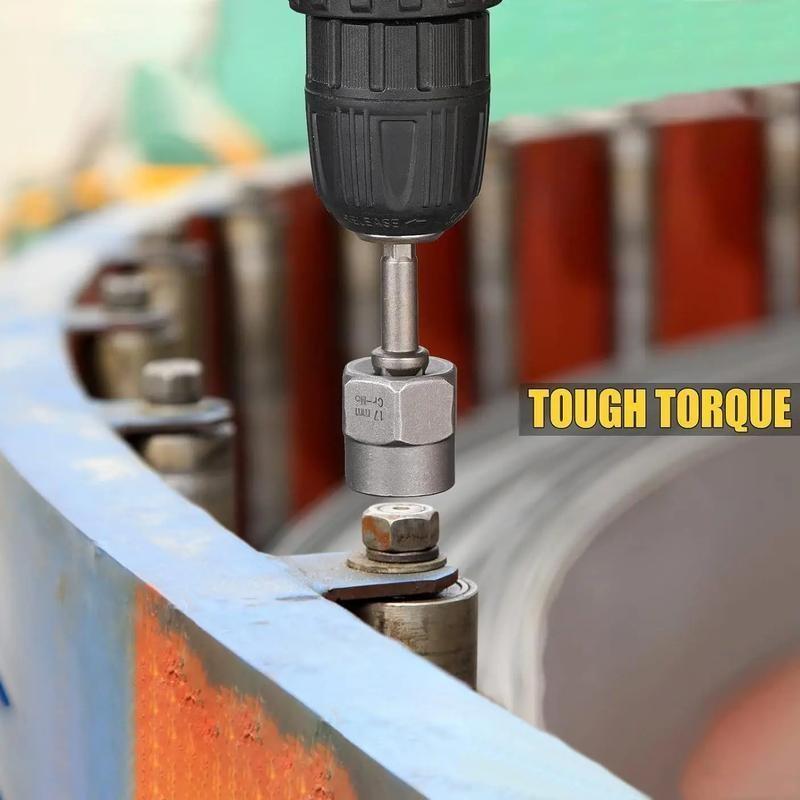 14 Counts Bolt Extractor Tool Set, Impact & Nut Remover, Stripped Lug Remover, Drive Rounded Bolt Remover, Damaged Frozen Universal Impact Bolt