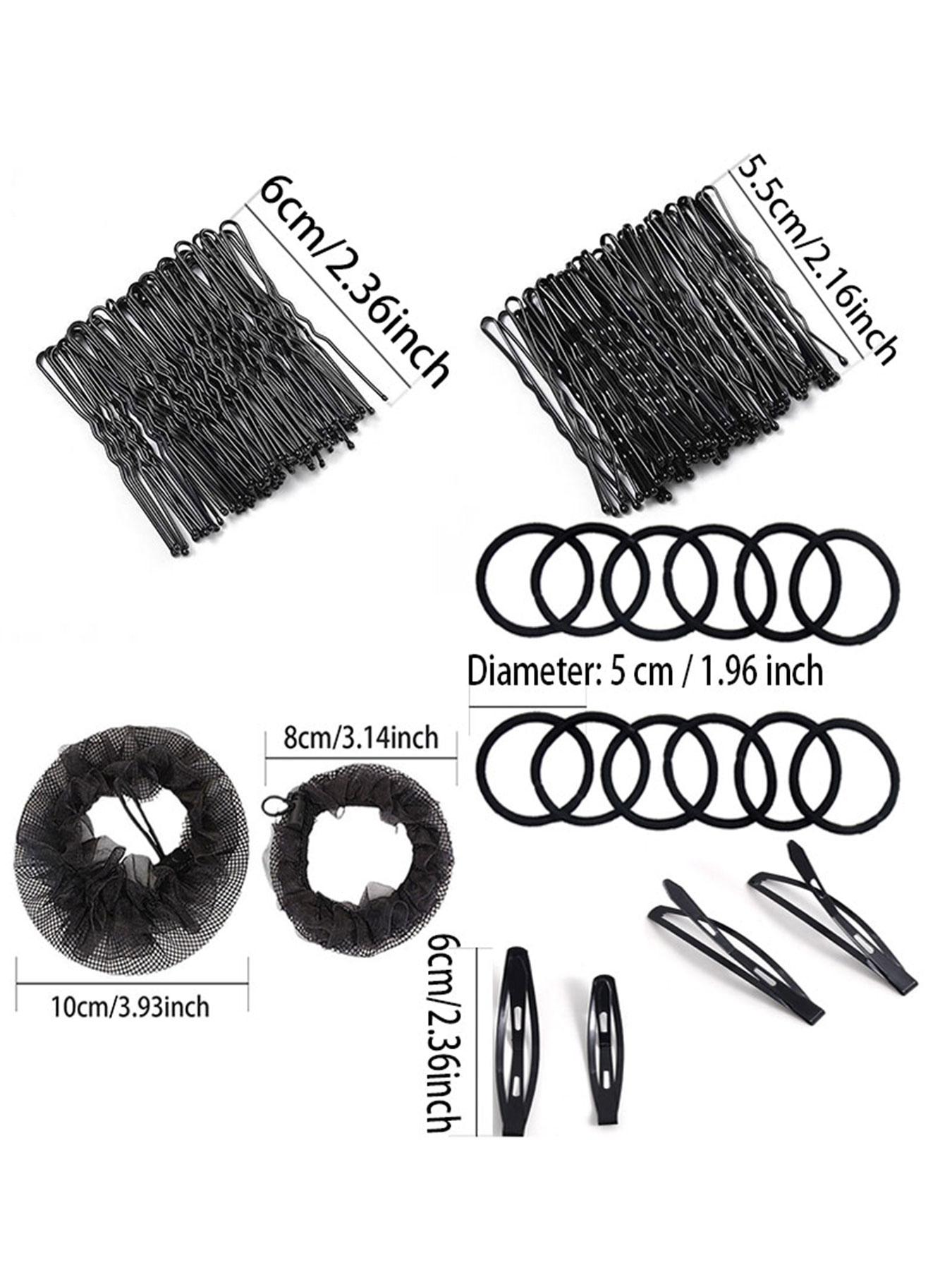 120pcs High Elasticity Hair Nets Set for Women, Ballet Dance ...