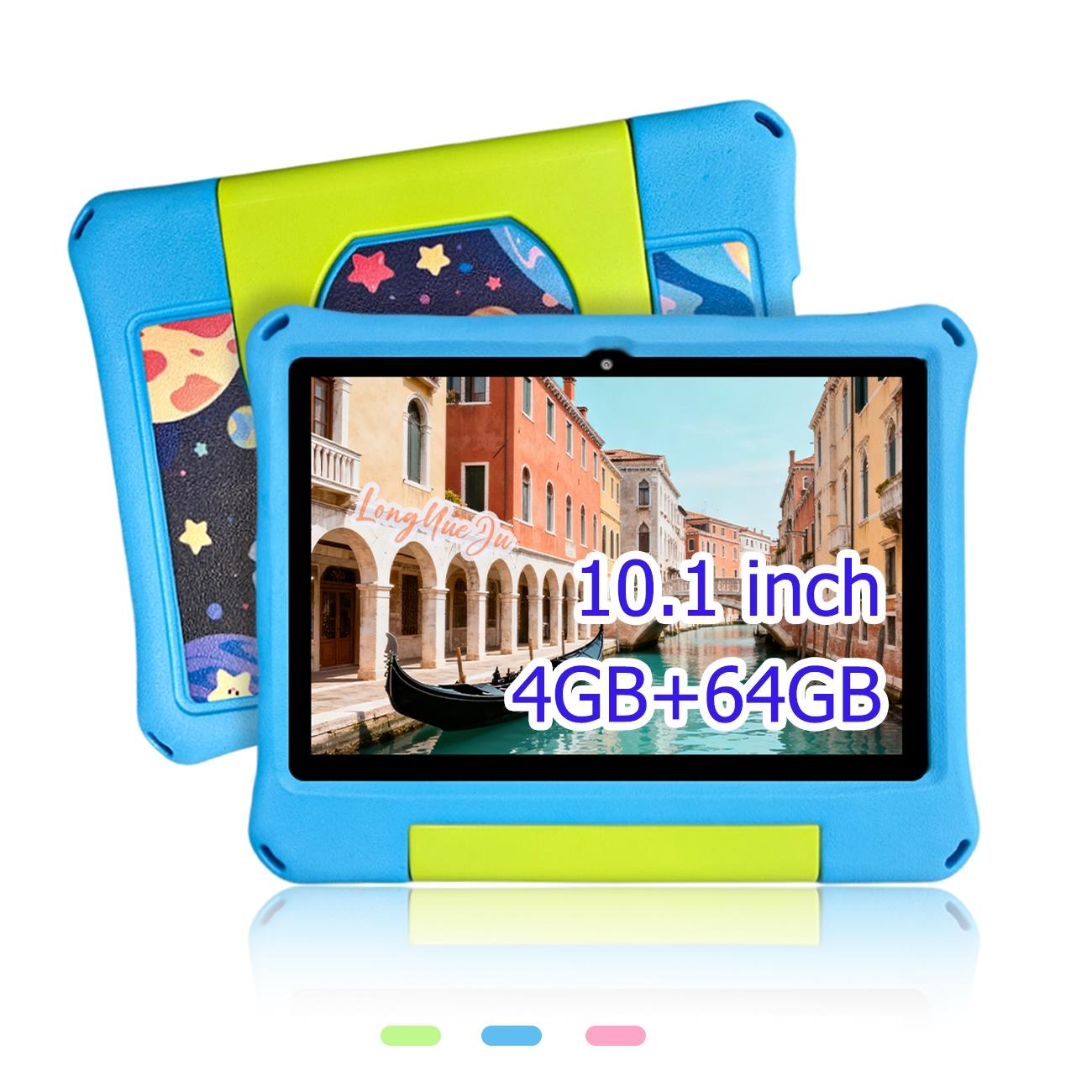 10.1-inch, Smart Android Tablet, Android eight core processor, installed educational software with parental control, time management, suitable for family use, Christmas and Halloween gifts, gifts for boys and girls, no adapter