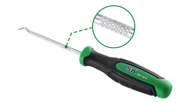 #JumpstartSale SK 4-Count Hook and Pick Set, Straight Pick, Offset Pick, 90°Pick and Hook, Ideal for Auto and Electronics Maintenance Tools