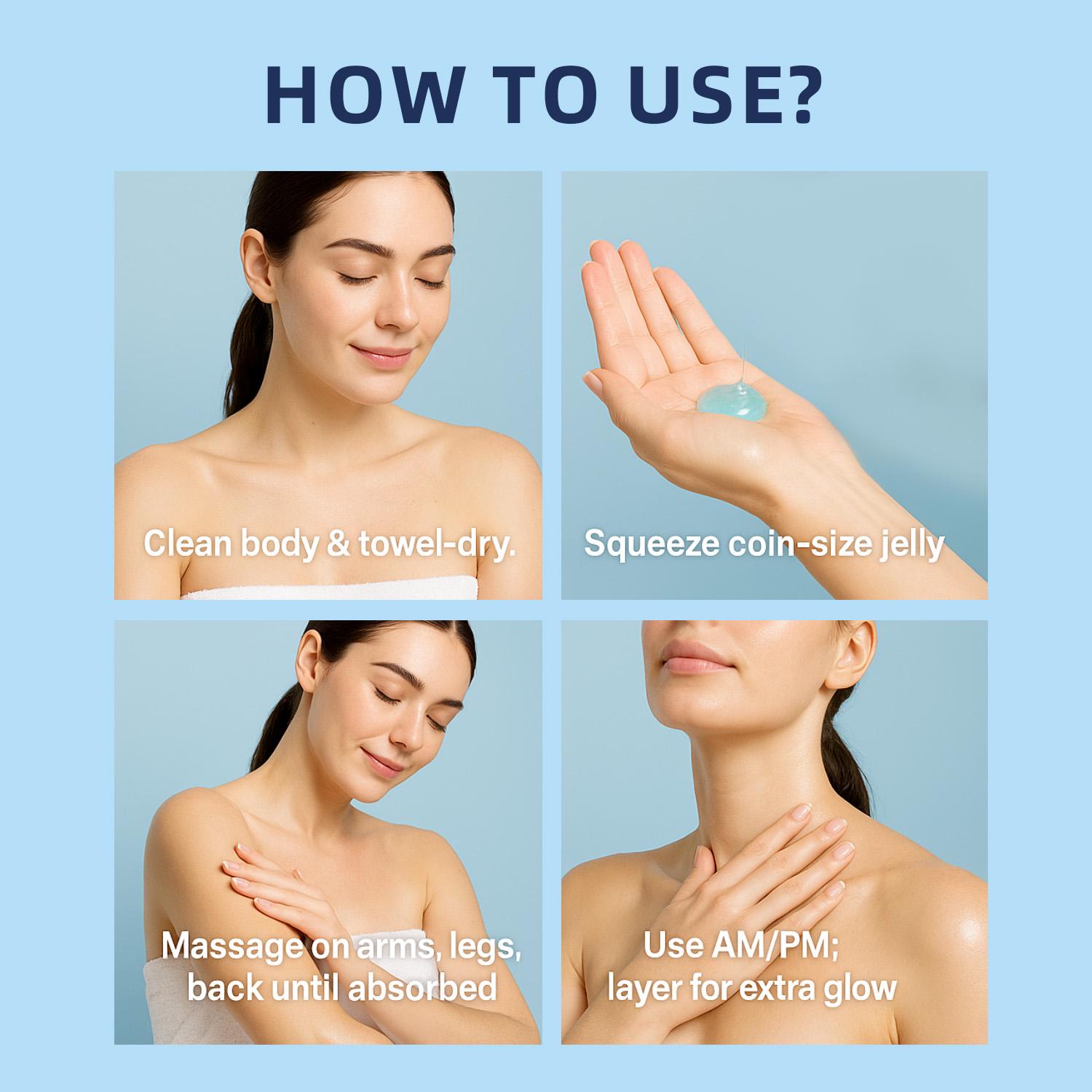 Jelly Booster Pigment Treatment Body Potion Scar Treatment - Fast Absorbing Acne Scar for Face And Body - Scar Removal Ointment - Lightweight Scar Serum for Everyday Use - 100ml