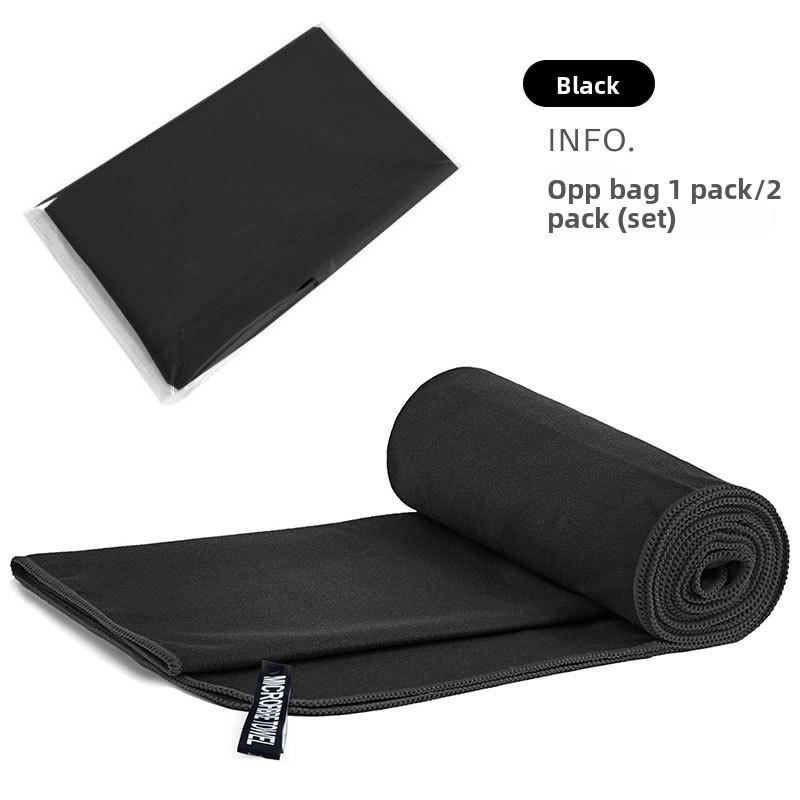 Double-sided velvet quick-drying sports towel sweat-absorbing beach towel made of microfiber