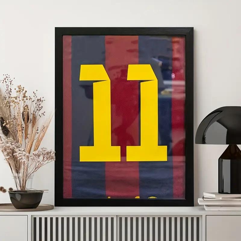 Black Minimal Home Jersey Frame for Memorabilia Showcase