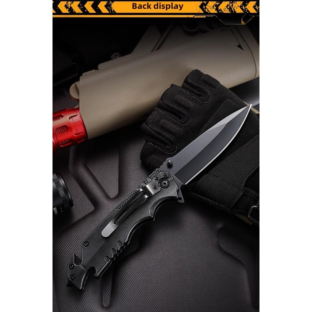A variety of multifunctional folding knives, high hardness stainless steel, can be used for outdoor self-defense tools men's Christmas gifts Outdoorfun Multipurpose