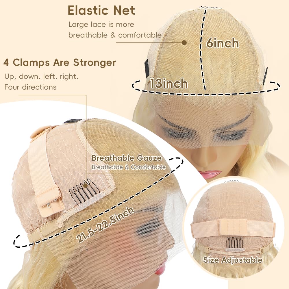 GK 13x6 613 Blonde Lace Front Wig Human Hair Straight 180 density Pre Plucked Baby Hair Glueless Wigs For Women #SoHoChic #TikTokShopBackToSchool GK 13x6 613 Blonde Lace Front Wig Human Hair Straight 180 density Pre Plucked Baby Hair Glueless Wigs For Women #SoHoChic #TikTokShopBackToSchool