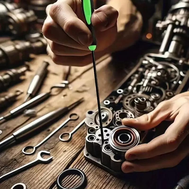 10-Piece Precision Hook Set, Car Oil Seal, Mini Precision Hooks, Durable Tools, Multi-Functional Tool Kit, Auto Repair Tools