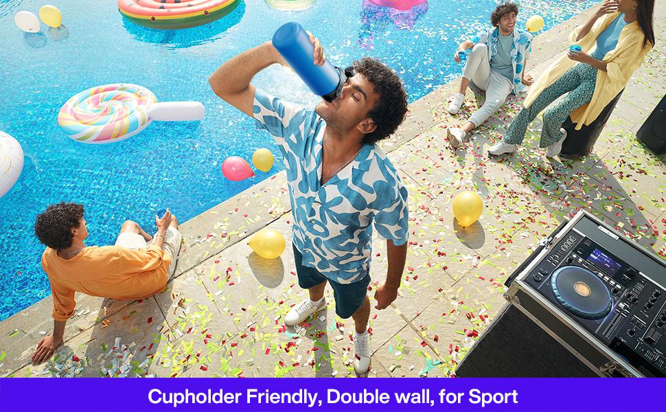 POWCAN 26oz-40oz InsulatedWater Bottle,Hot Water Mug,with 2-in-1 Straw japanese water bottle Spout LidKeep Cold 24H,Leak-Proof, BPA-Free, DoubleWall Stainless Steel Water Bottle for Sports, Gym,Travel, School Tumbler Drinkware