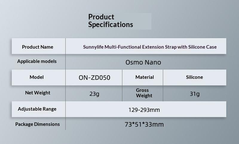 Raywowo Silicone Wrist Strap Mount For Osmo/GoPro Action Cameras, Adjustable Hand Strap For Backpack, Sports Camera Accessories