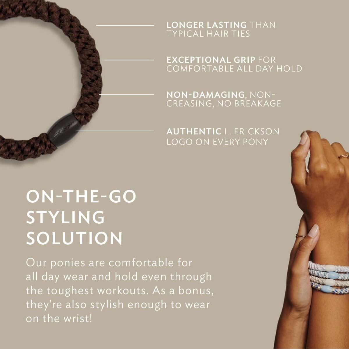 Colorblock Braided Hair Tie, High Elasticity Hair Rope, Fashion Accessory for Women and Men, Simple Headband for Thick Hair, Stretchy Hair Band, Fashionable Hair Accessories