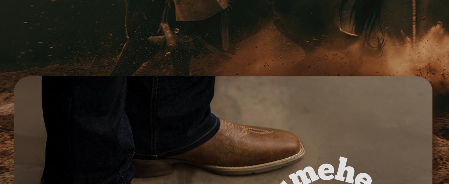 【Rodeo Boots】Wranglette 2026 Men’s Western Work Boots: Brown Cowboy-Style Work Boots – Waterproof, Slip-Resistant for Ranch, Construction, Daily Wear (Rugged Durability + Classic Western Flair for Hardworking Guys) 【Rodeo Boots】Wranglette 2026 Men’s Western Work Boots: Brown Cowboy-Style Work Boots – Waterproof, Slip-Resistant for Ranch, Construction, Daily Wear (Rugged Durability + Classic Western Flair for Hardworking Guys)