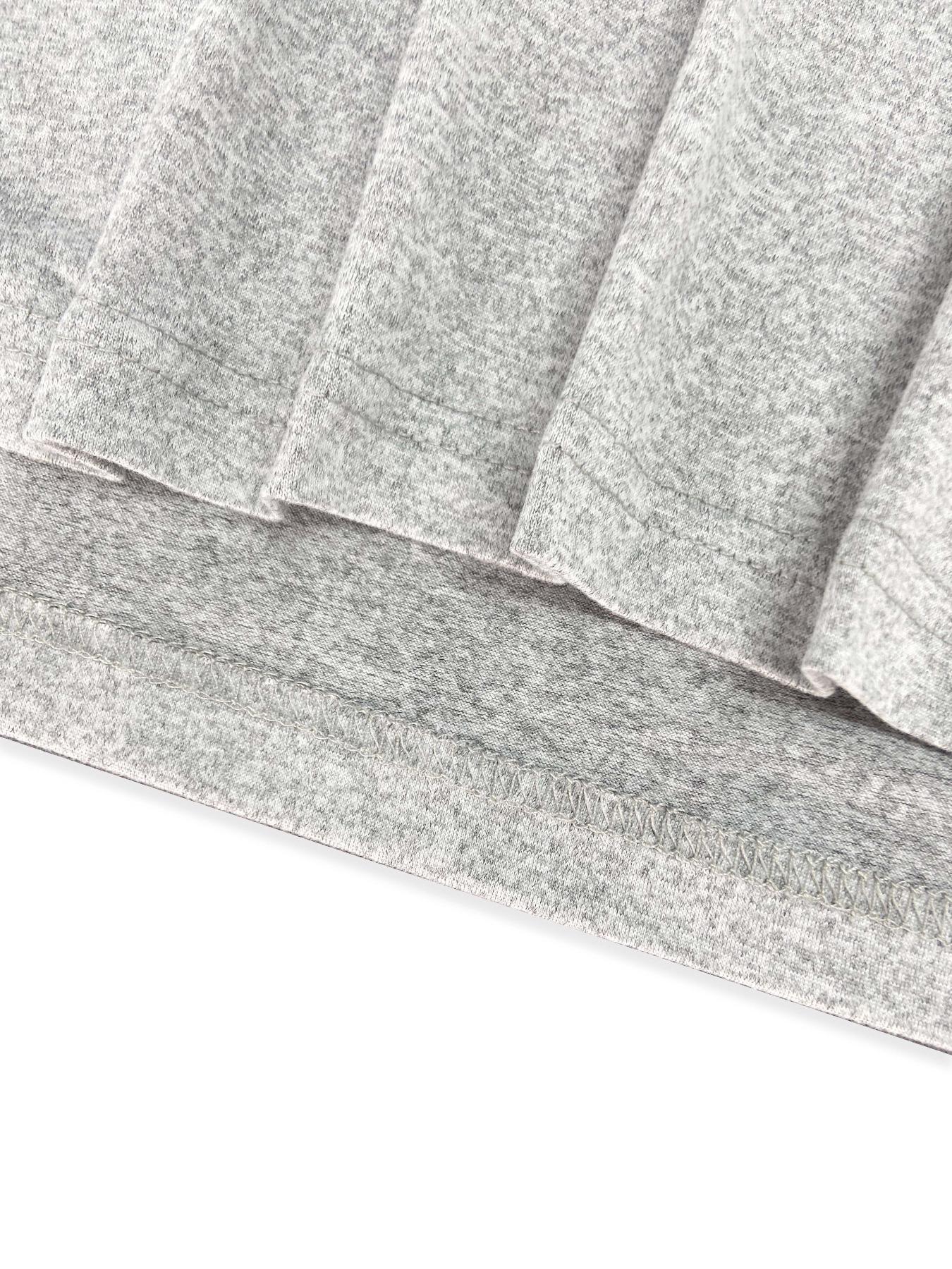 Men's Cartoon Print Long Sleeve Hooded T-Shirt, Casual Fitted Moderate Fabric Gym Workout Top for Fall