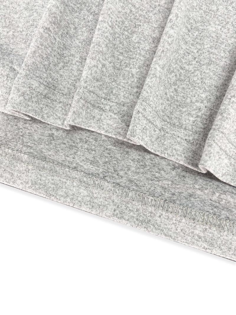 Men's Cartoon Print Hooded Long Sleeve T-Shirt, Casual Fitted Gym Workout Top, Fall Fashion, Moderate Fabric, H-Type Silhouette