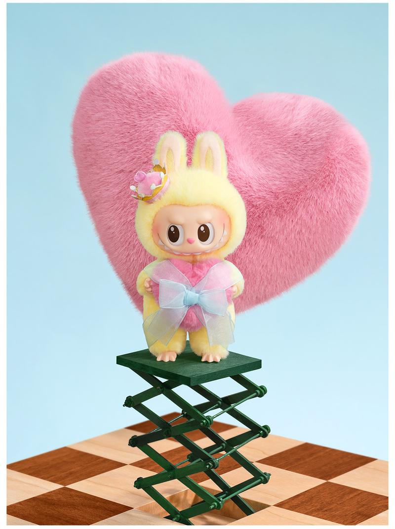 POP MART THE MONSTERS Let's Checkmate Series-Vinyl Plush Hanging Card, Labubu Collectible Toys, Valentine’s Day Gifts