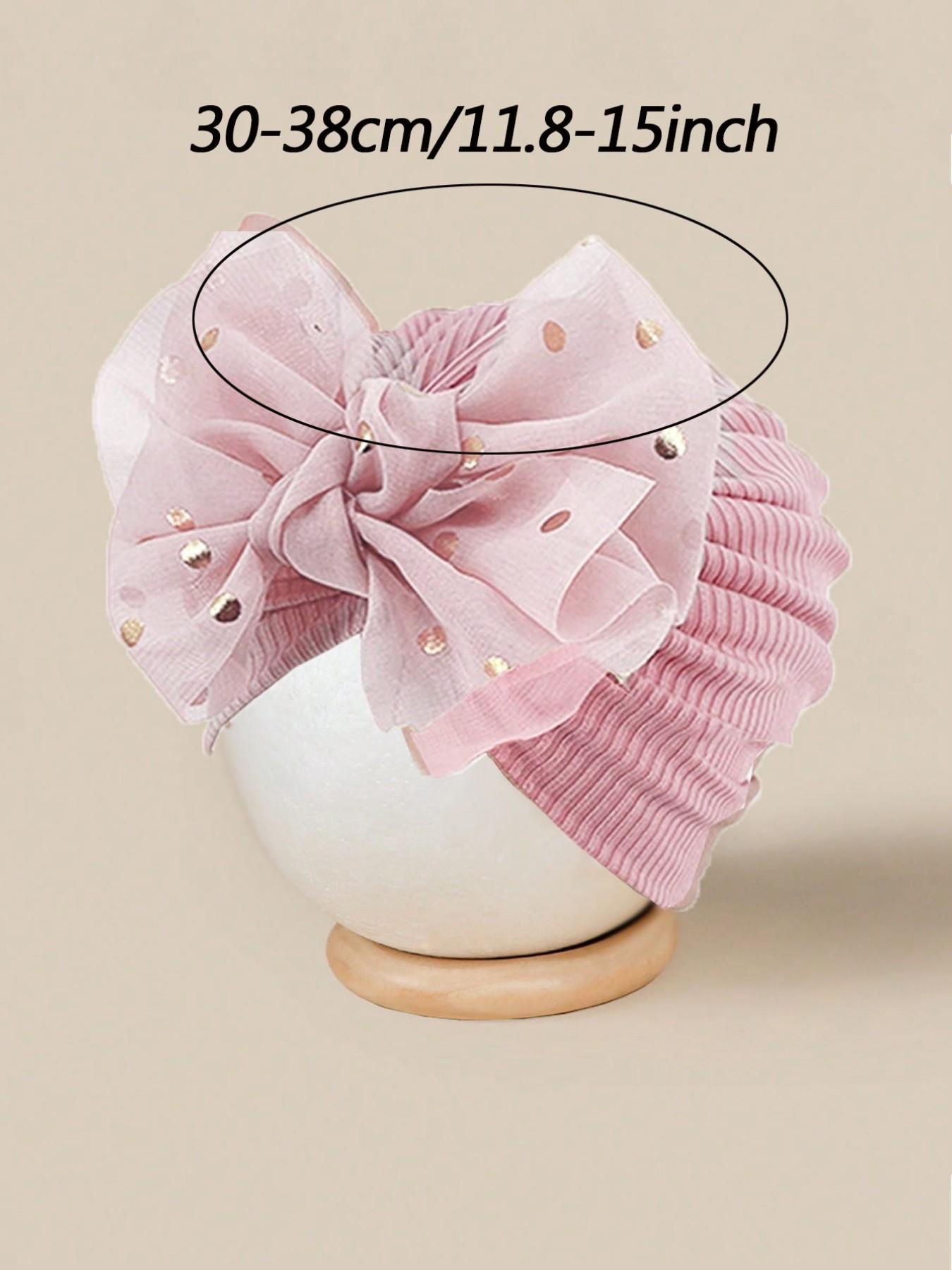 5-piece set of candy-colored cute baby headbands, princess girl hair accessories, suitable daily and all-season wear, with fashionable knot design