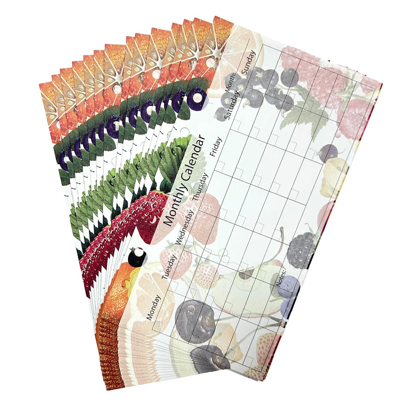 82PCS Budget Planner Refill Weekly Monthly Inserts 6 Hole Personal Size A6 6.75"x3.75" Budget Binder Refill Cash Envelope System Wallet Money Envelope Budget Sheets Expense Tracker Finance Planner Savings Organizer Bill Tracker Budgeting Notebook