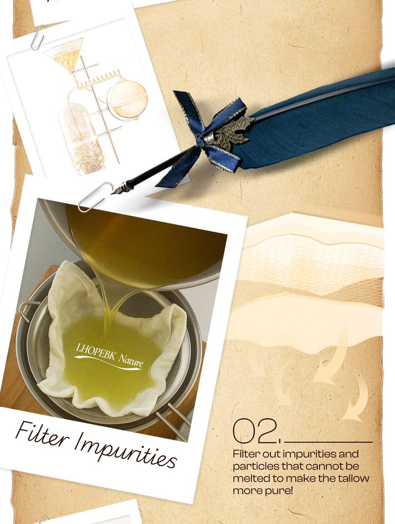 【Highly Recommended】Organic Grass-Fed Tallow & Raw Honey Balm — Intensely Nourishing Cream for Soft, Glowing Skin — Handcrafted with Care