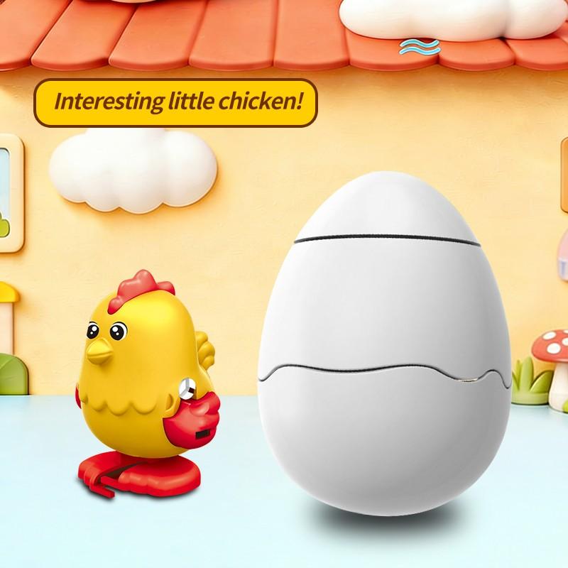 Mischievous Surprise Egg Cartoon Animal Toy, Fun Unsteady Walk Design, Easy Carry Gift Idea, Perfect for Kids & Collectors