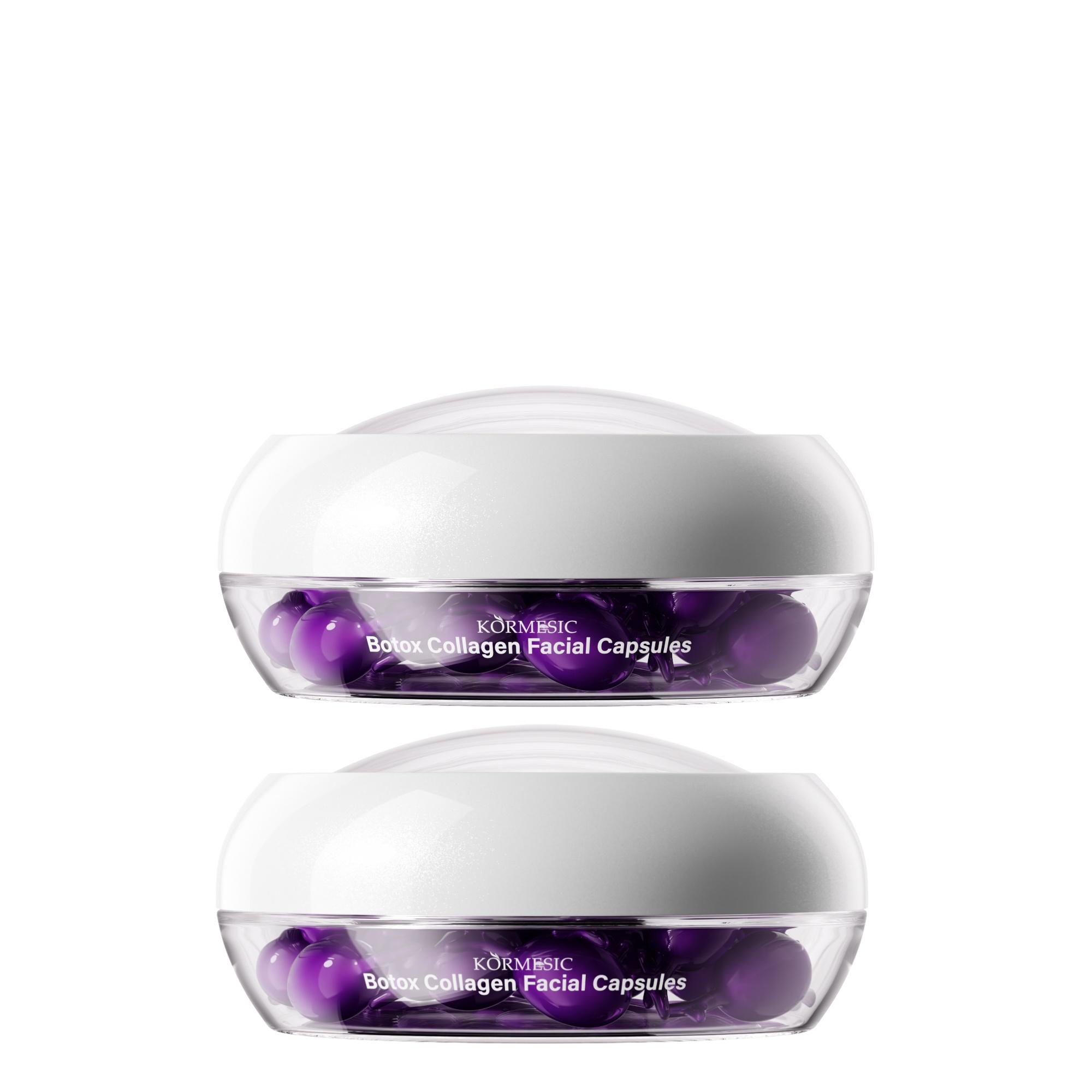 Collagen Facial Capsules ✨ | Infused with Hydrolyzed Collagen & Multi-Peptides, Fade Wrinkles, Firm Skin, Repair Barrier, Deep Hydration & Brightening. Individual Capsules, Lightweight & Fast Absorbing, Anti-Aging for Smooth, Elastic & Glowing Skin