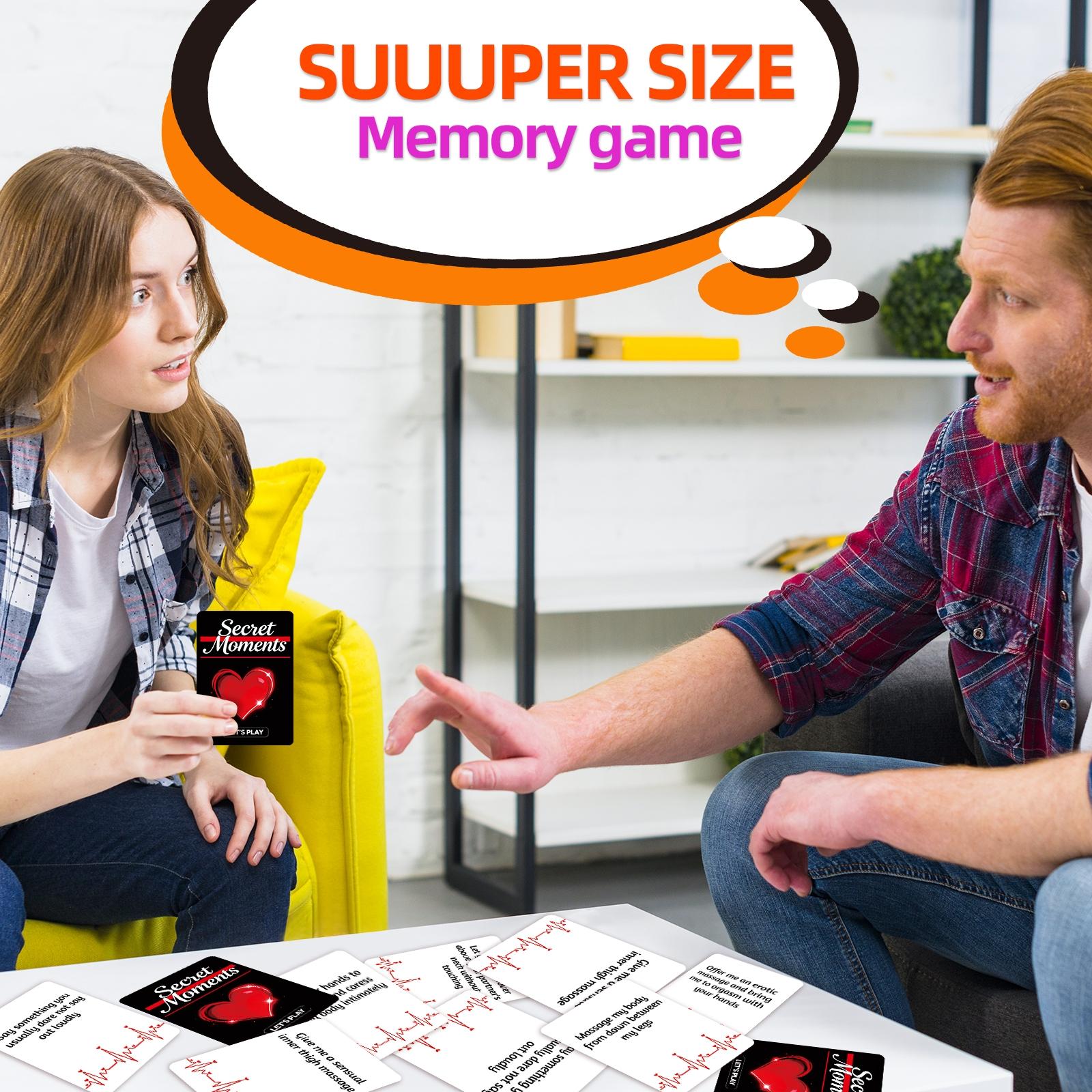 2026 New 50-card Couple Date Interactive Card Game, Adult Secret Moment Tabletop Cards, English Version, Perfect for Romantic Moments